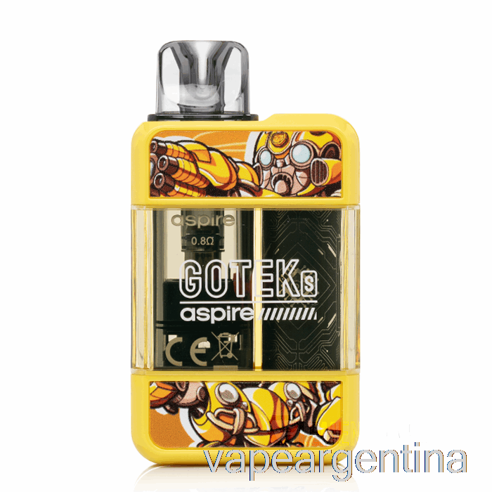 Aspirador Gotek S Pod System Amarillo Vape Descartable
